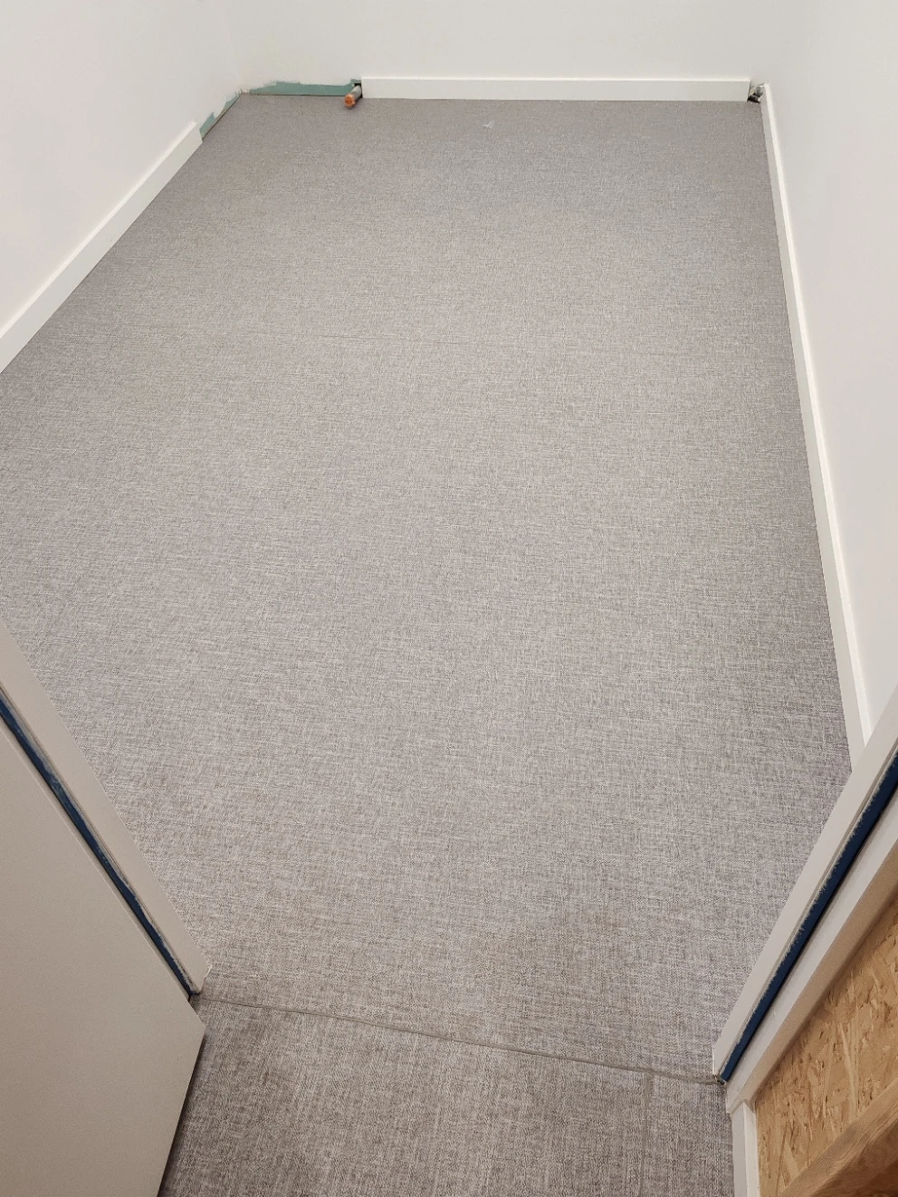 ragréage et pose sol pvc avec soudure