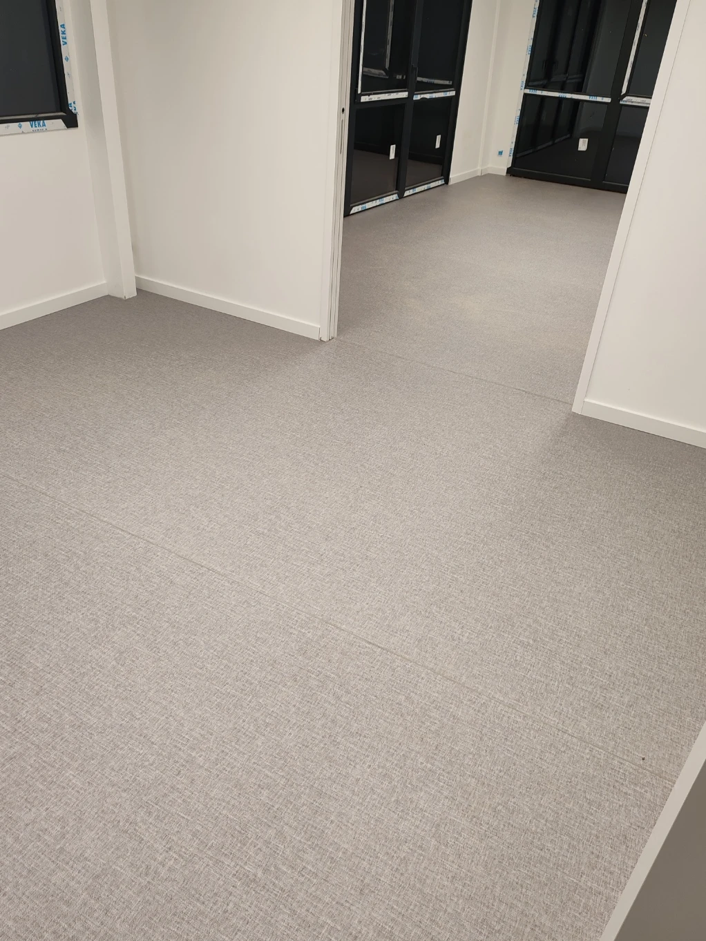 ragréage et pose sol pvc avec soudure