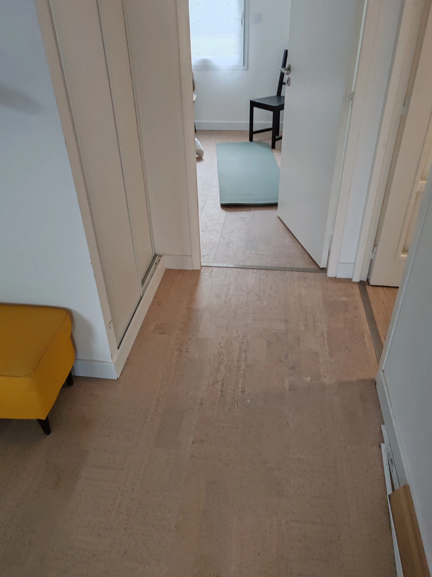 pose de lames clipsées